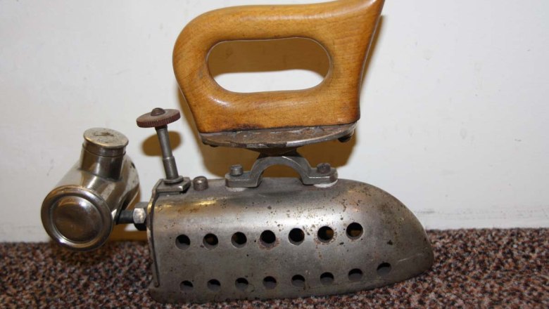 Spiritusbuegeleisen, © mk Spiritusbuegeleisen, © mk