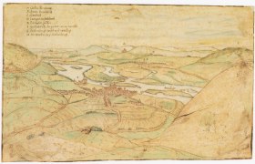 historischer Stadtplan von Klosterneuburg