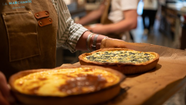 Unsere Quiche -La Marchande, © La Marchande @Lily