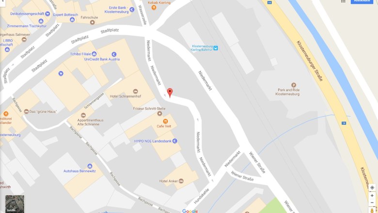 Niedermarkt Maps Position