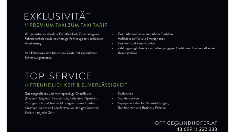 Unser Service, © Lindhofer