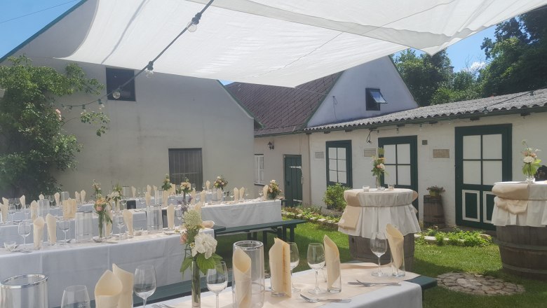 Feier im Garten, &copy; I.R.